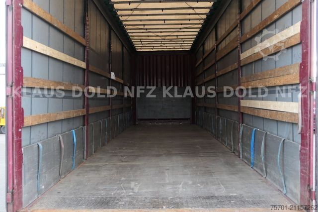 Otevřený návěs s plachtou KRONE SD Pritsche Plane XL MegaLiner Edscha Bordwände