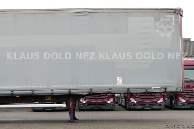 Otevřený návěs s plachtou KRONE SD Pritsche Plane XL MegaLiner Edscha Bordwände