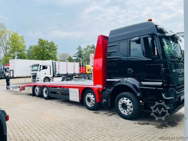 Autopřepravník MAN TGS 35.520 Fahrgestell mit Wiese Aufbau