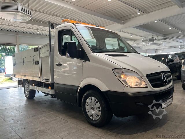 Φορτηγό ανατρεπόμενο βαν MERCEDES-BENZ Sprinter 316 Benzin/Gaß*Kran*+Kipper*Garantie