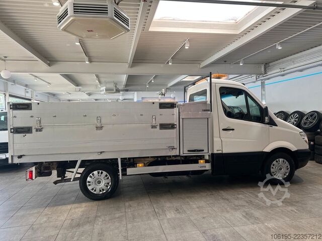 Φορτηγό ανατρεπόμενο βαν MERCEDES-BENZ Sprinter 316 Benzin/Gaß*Kran*+Kipper*Garantie