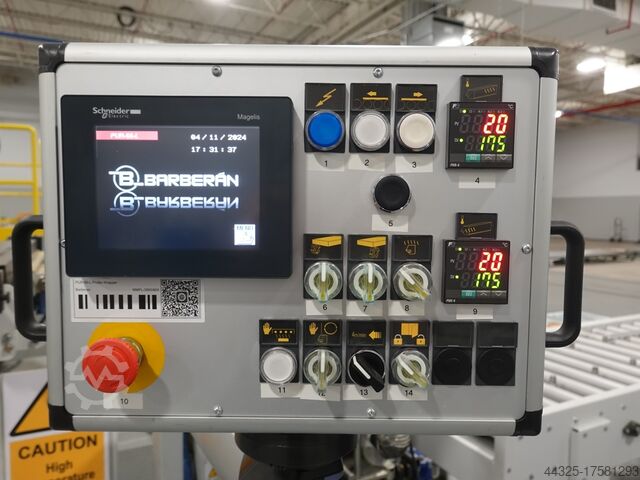 Profile Coating Machines BARBERAN PUR-66-L