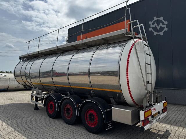 Δεξαμενή Indox 37.500L / 1-COMP /4-BAFFELS, ADR, L4BH, INOX, N...