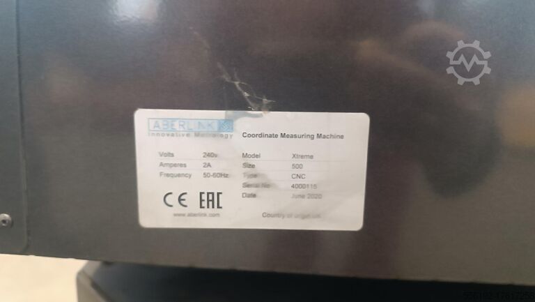 Koordinatmätmaskin ABERLINK CMM Xtreme 500