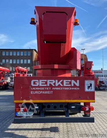 Op vrachtwagen gemonteerd platform Ruthmann T540