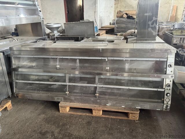 Verwarmde vitrinekast Henny Penny