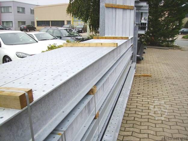 Cantilever rack, 6.30m H, 1.20m armar, 500kg Bruckamp Kragarmregal