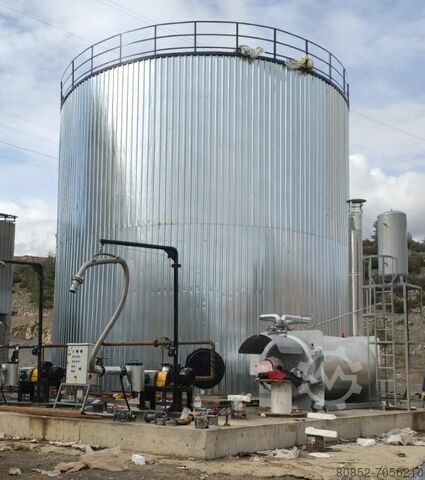 Polygonmach 500 tons bitumen tank electrica heating