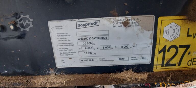 Mobiele hakselaar Doppstadt AK 630