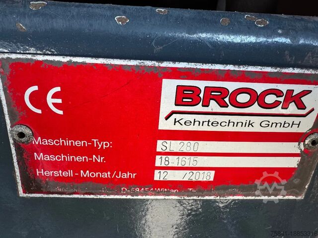 Spazzatrice MAN TGM 18.290 met BROCK  SL 280 opbouw