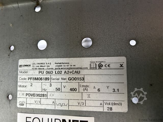 Condensador Lennox PU-06D L02