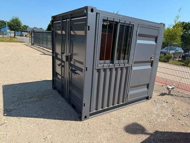 Altul  7 Fuß Container , Neuwertig, Seitentür & Fenster