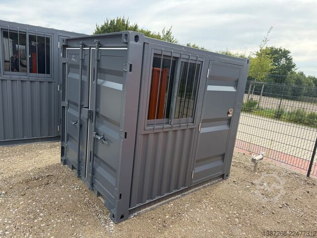 Altul  7 Fuß Container , Neuwertig, Seitentür & Fenster