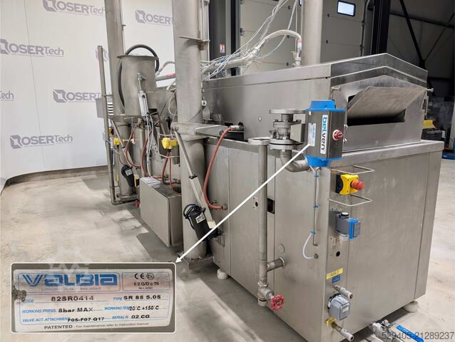 Continuous fryer / cooking tunnel Gernal FTB-E-300x400