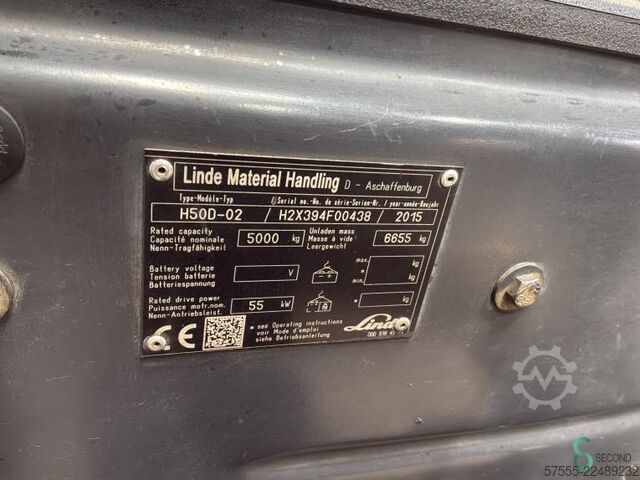 Gaffeltruck Linde H 50 D (394)