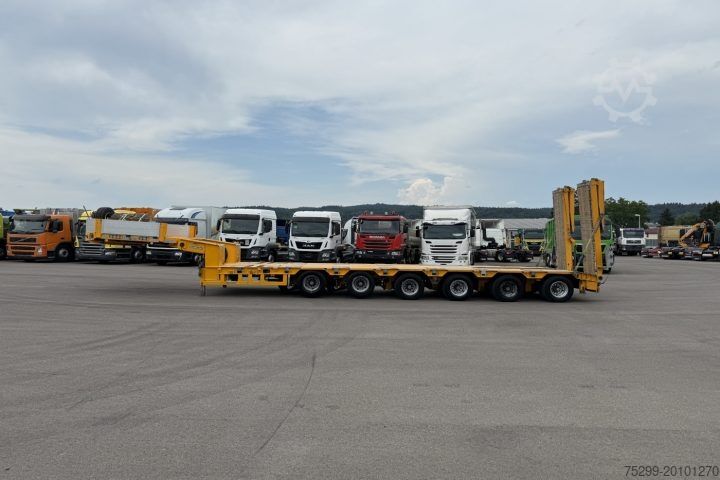 Dieplader oplegger Goldhofer STZ H6 75/80 AA Tieflader / Swiss-Vehicle