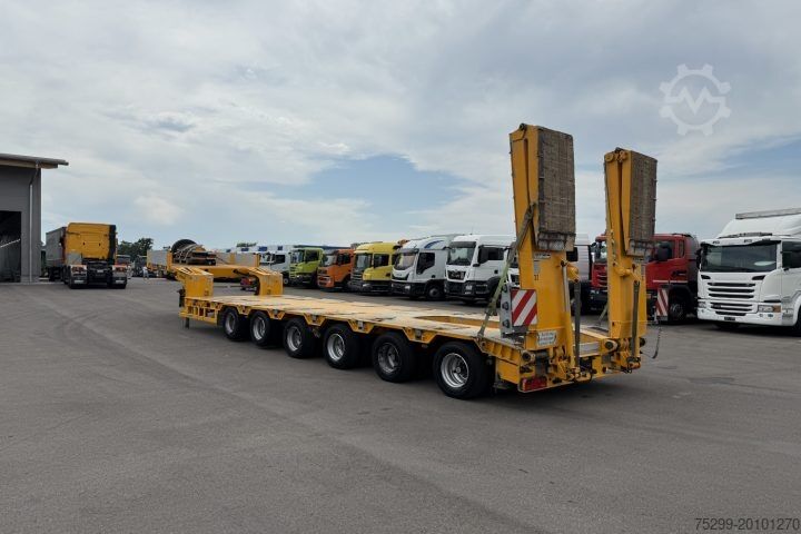 Dieplader oplegger Goldhofer STZ H6 75/80 AA Tieflader / Swiss-Vehicle