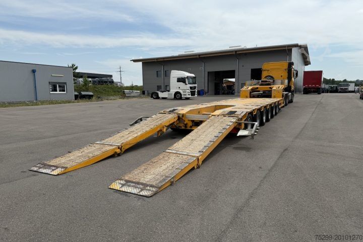 Dieplader oplegger Goldhofer STZ H6 75/80 AA Tieflader / Swiss-Vehicle