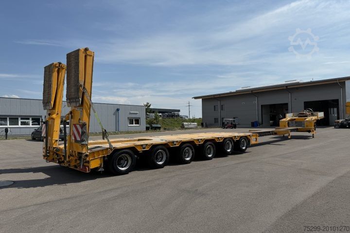 Dieplader oplegger Goldhofer STZ H6 75/80 AA Tieflader / Swiss-Vehicle