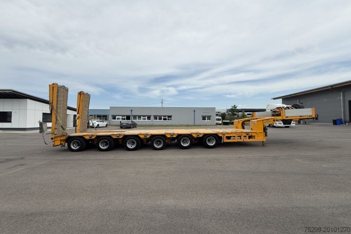 Dieplader oplegger Goldhofer STZ H6 75/80 AA Tieflader / Swiss-Vehicle