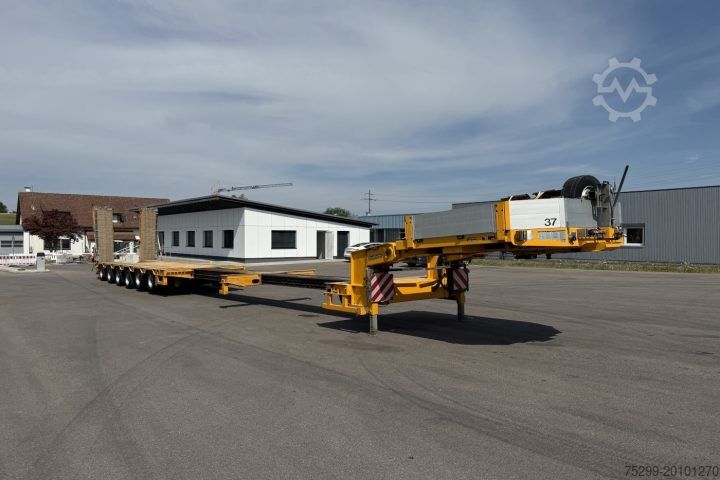 Dieplader oplegger Goldhofer STZ H6 75/80 AA Tieflader / Swiss-Vehicle