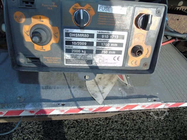 Hűtött/fagyasztott szállítás Schmitz Cargobull 2 AXLE + CARRIER + DHOLLANDIA LOADLIFT