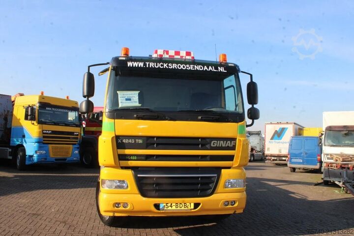 Containertransport (kabelsysteem) Ginaf X 4243 TS 460 + 30TON SYSTEM + 8x4