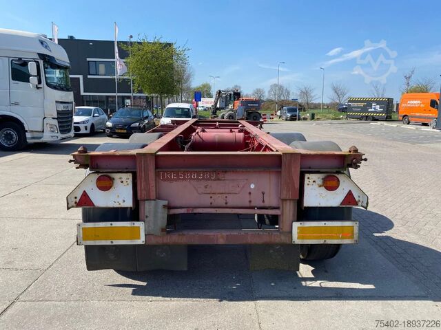 Containervervoer Burg 20 FT Container Chassis / BPW