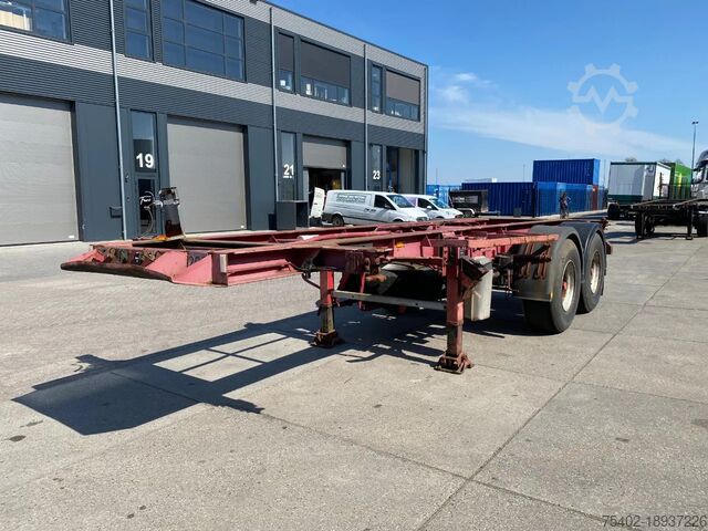Containervervoer Burg 20 FT Container Chassis / BPW