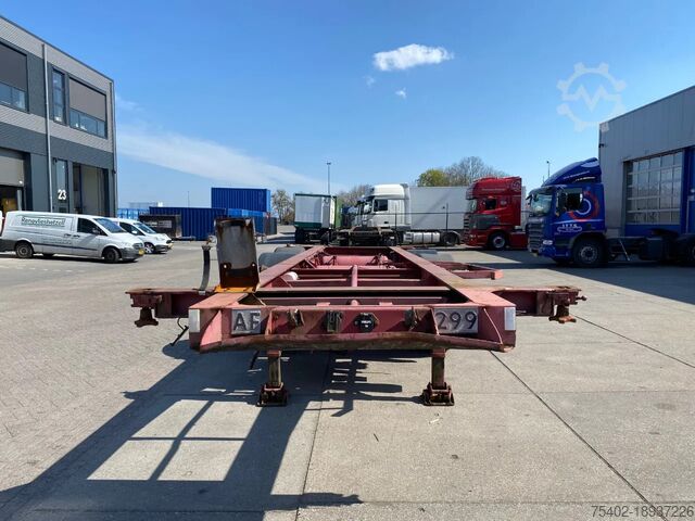 Containervervoer Burg 20 FT Container Chassis / BPW
