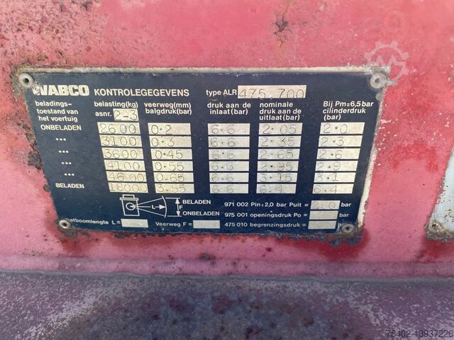 Containervervoer Burg 20 FT Container Chassis / BPW