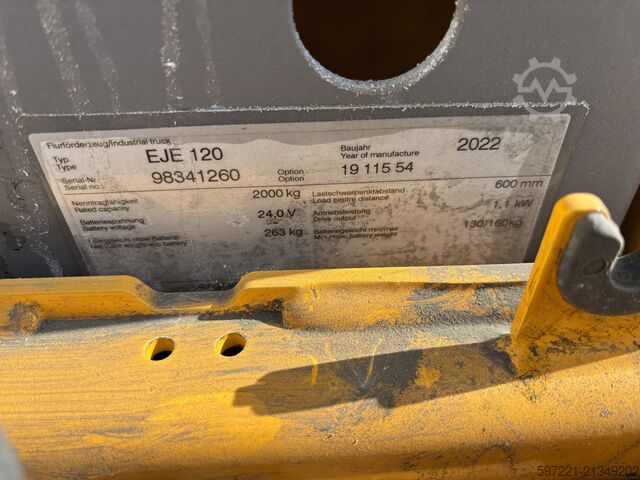 Elektrische palletwagens Jungheinrich EJE 120