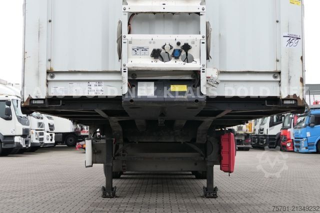 Brandalı açık yarı römork KRONE SD Pritsche Plane Liftachse Edscha