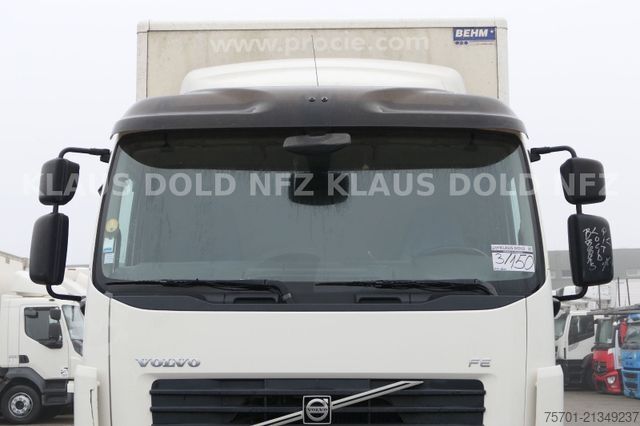 Tenteli düz yataklı kamyon VOLVO FE 300 Koffer XL-Tank LBW Euro 5