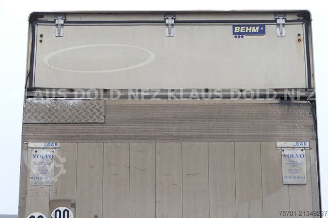 Tenteli düz yataklı kamyon VOLVO FE 300 Koffer XL-Tank LBW Euro 5