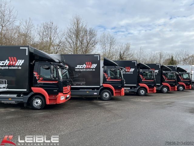Samochód ciężarowy typu furgon MERCEDES-BENZ Atego 1018*Koffer*Rolltor*Rolltor seitlich*Klima