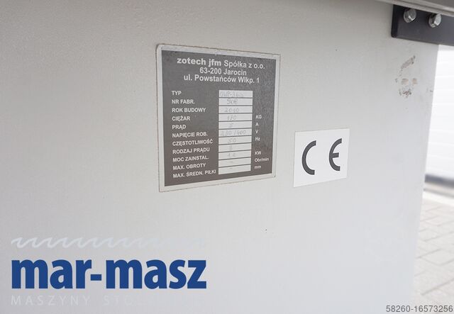 Kantfineermachine ZOTECH OWP 3 BIS