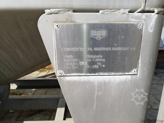 Cisterna de acero inoxidable / contenedor de transporte / IBC  10600