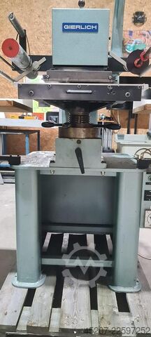 Gierlich P 6000 varmfoliestämplingsmaskin Gierlich P 6000