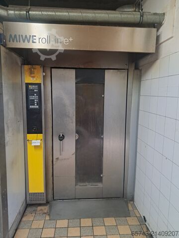 Horno de panadería rotativo para carros Miwe Roll-in e+