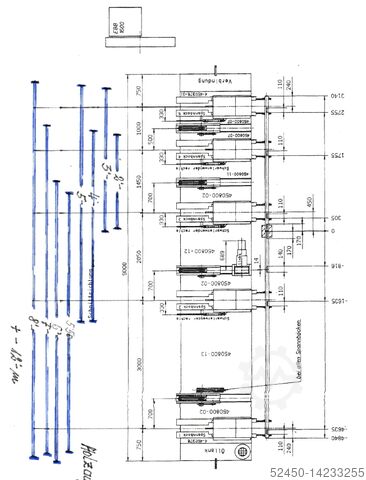 Bandzaagwagen voor zagerij EWD EW1000