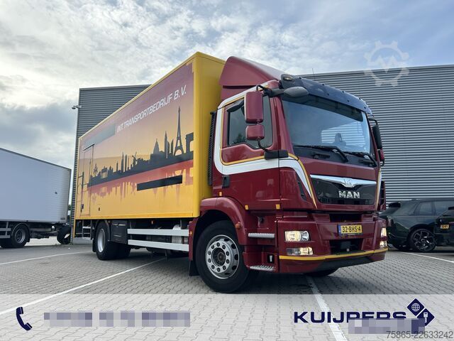 Bőrönd Man TGM 18.250 / 18 Ton / 752 dkm / Box / Loadlift ...