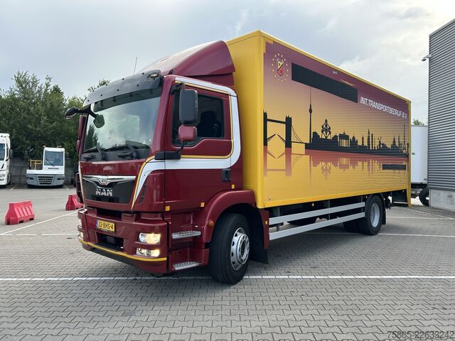 Kuffert Man TGM 18.250 / 18 Ton / 752 dkm / Box / Loadlift ...