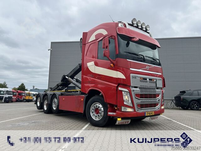 Kampókaros rendszer Volvo FH 500 Globetrotter 8x2 Tridem / VDL Hook 25 To...