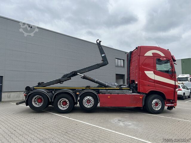 Kampókaros rendszer Volvo FH 500 Globetrotter 8x2 Tridem / VDL Hook 25 To...