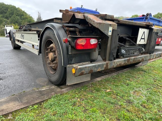 Remorque à bras amovible FLIEGL ZPS 180 Abroll, BPW Scheibe,Luft gefedert