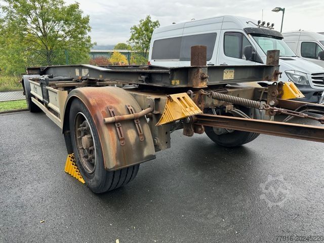 Afzetcontainer-aanhangwagen FLIEGL ZPS 180 Abroll, BPW Scheibe,Luft gefedert