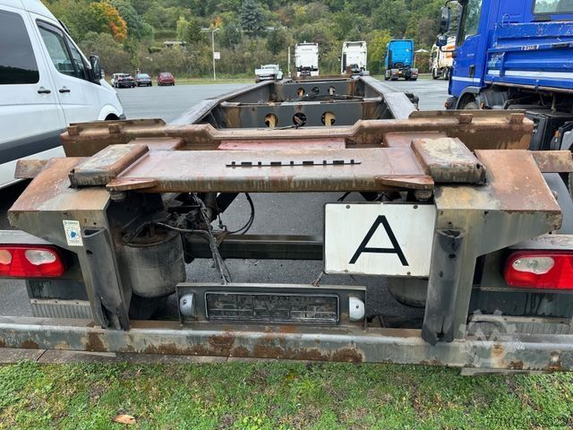 Afzetcontainer-aanhangwagen FLIEGL ZPS 180 Abroll, BPW Scheibe,Luft gefedert