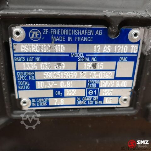 Przekładnia Iveco Occ versnellingsbak 12AS1210TO Iveco