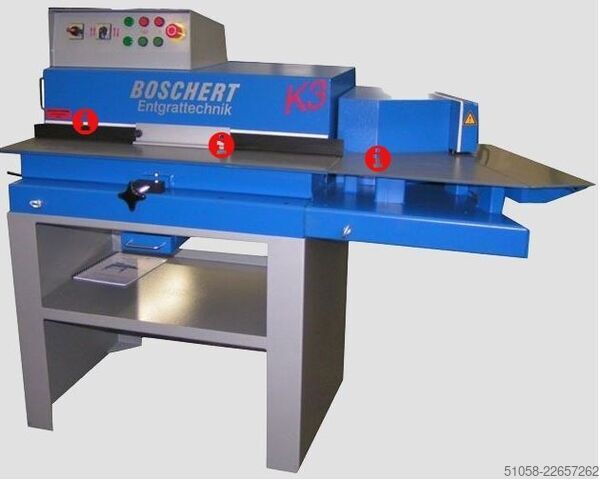 Máquina de rebarbação por escova Boschert K 3